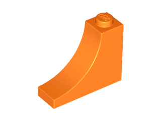 Деталь Lego Арка Arch 1 x 3 x 2 Inverted 18653 Orange U