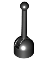 Antenna Small Base with Black Lever (4592 / 4593), 4592c02 Black U