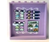 Panel 1 x 6 x 5 with Paint Brushes and Art Supplies Pattern on Inside (Sticker) - Set 41365, 59349pb221  
