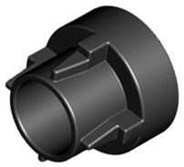 Technic Driving Ring Extension, 32187 Black U