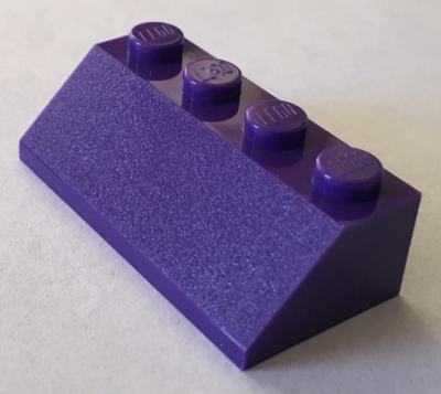 Slope 45 2 x 4, 3037 Dark Purple U