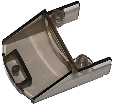 Деталь LEGO Windscreen 5 x 4 x 1 2/3 18972 (35300) Trans-Brown U