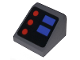 Slope 30 1 x 1 x 2/3 with Red and Blue Buttons Pattern (Sticker) - Set 10179, 54200pb097  