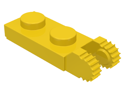 Шарнир Lego Hinge Plate 1 x 2 Locking with 2 Fingers on End 44302