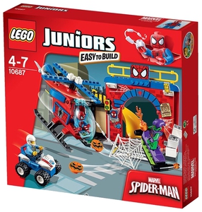 Конструктор LEGO Juniors 10687 Убежище Человека-паука