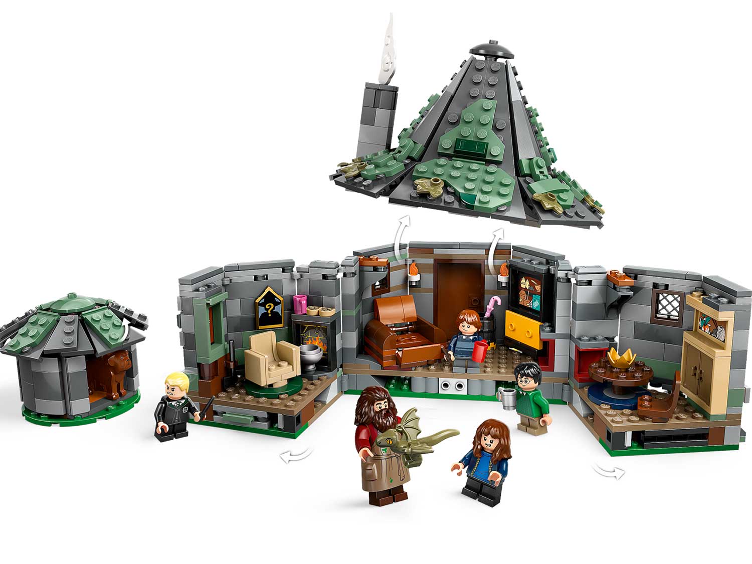 Конструктор LEGO Harry Potter 76428 Хижина Хагрида: неожиданный визит в  магазине Shop-device