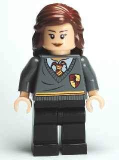 Минифигурка Lego Harry Potter Hermione Granger - Gryffindor Stripe and Shield Torso, Black Legs hp095
