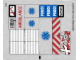 Sticker Sheet for Set 60023, Sheet 2, Transparent Background Version - (14082/6035463), 60023stk02a