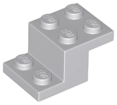 Деталь Lego Скоба Bracket 3 x 2 x 1 1/3 18671 Light Bluish Gray U