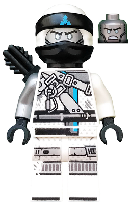 Минифигурка Lego Ninjago Zane - Hunted njo458 Used