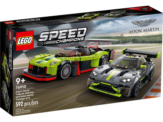 Конструктор LEGO Speed Champions 76910 Aston Martin Valkyrie AMR Pro and Aston Martin Vantage GT3