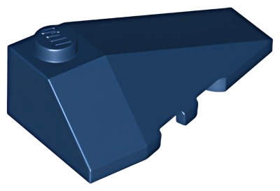 Деталь LEGO Клиновидная пластина Lego Wedge 4 x 2 Triple Right 43711 Dark Blue U