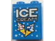 Brick 1 x 2 x 2 with Inside Stud Holder with 'ICE CREAM' Pattern (Sticker) - Set 60200, 3245cpb134