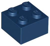 Brick 2 x 2, 3003 Dark Blue U
