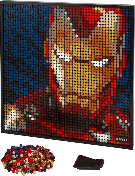Конструктор LEGO ART 31199 «Железный человек» Marvel Studio Used