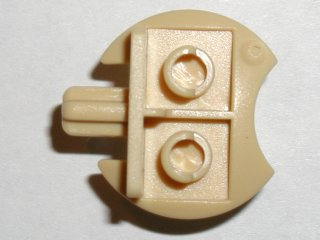 Sports Minifigure Stand Basketball / Hockey Goalie, 43372 Tan U