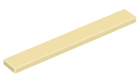 Tile 1 x 8, 4162 Tan N