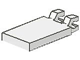 Tile, Modified 2 x 3 with 2 Clips (Undetermined Type), 30350