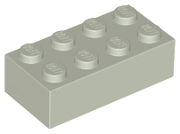 Brick 2 x 4, 3001 Light Gray U