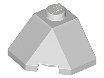 Деталь Lego Wedge 2 x 2 (Slope 45 Corner) 13548 Light Bluish Gray U