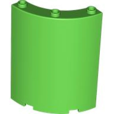 Цилиндер Lego Cylinder Quarter 4 x 4 x 6 30562 (46361, 35276) Bright Green N