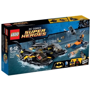 Конструктор LEGO DC Super Heroes 76034 Погоня на бэткатере в порту