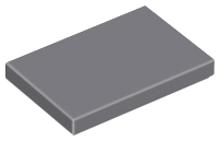 Tile 2 x 3, 26603 Dark Bluish Gray N