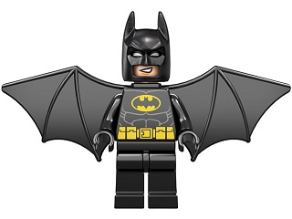 Минифигурка Lego Batman - Black Wings, Black Headband sh402