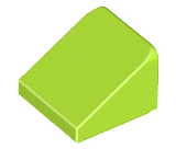 Slope 30 1 x 1 x 2/3, 54200 Lime N