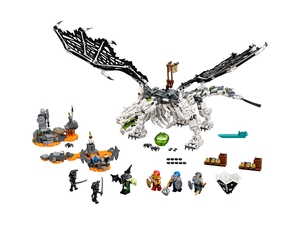 Конструктор LEGO Ninjago 71721 Дракон чародея-скелета