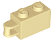 Brick, Modified 1 x 2 with Bar Handle on End - Bar Flush with Edge, 34816
