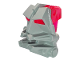 Bionicle Head Connector Block 3 x 4 x 1 2/3 with Trans-Dark Pink Eye / Brain Stalk (32553 / 32554), 32553c07