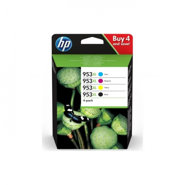 Набор картриджей HP 3HZ52AE 953XL 4 цвета (4-pack)
