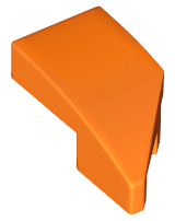 Wedge 2 x 1 x 2/3 Left, 29120 Orange U