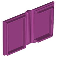 Minifigure, Utensil Book 2 x 3, 33009 Magenta U