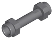 Minifigure, Weapon Hilt Smooth Extended, 66909 Dark Bluish Gray U