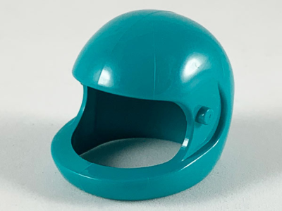 Technic, Figure Accessory Helmet, 2715 Dark Turquoise U