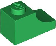 Arch 1 x 2 Inverted, 78666 Green N