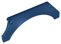 Technic, Panel Car Mudguard Arched 15 x 2 x 5 Straight Top, 24118 Dark Blue U