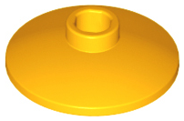 Dish 2 x 2 Inverted (Radar), 4740 Bright Light Orange U