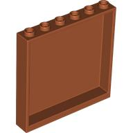 Panel 1 x 6 x 5, 59349 Dark Orange N