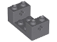 Technic, Brick 2 x 4 x 1 1/3 with Axle Holes and 2 x 2 Cutout, 67446  