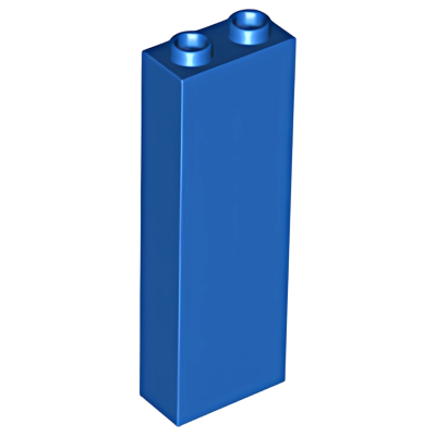 Деталь Lego Brick 1 x 2 x 5 - Blocked Open Studs or Hollow Studs 2454 Blue U