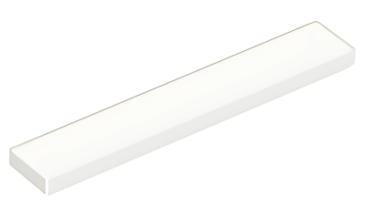 Деталь LEGO Tile 1 x 6 6636 (75702) White U