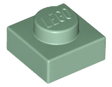 Plate 1 x 1, 3024 Sand Green N