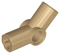 Technic, Axle and Pin Connector Angled #4 - 135 degrees, 32192 Dark Tan N