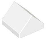 Slope 45 1 x 1 x 2/3 Double, 35464 White N