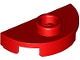 Plate, Round 1 x 2 Half with 1 Stud (Jumper), 1745  