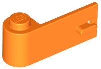 Деталь LEGO Дверь Lego Door 1 x 3 x 1 Left 3822 Orange U