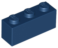 Brick 1 x 3, 3622 Dark Blue N